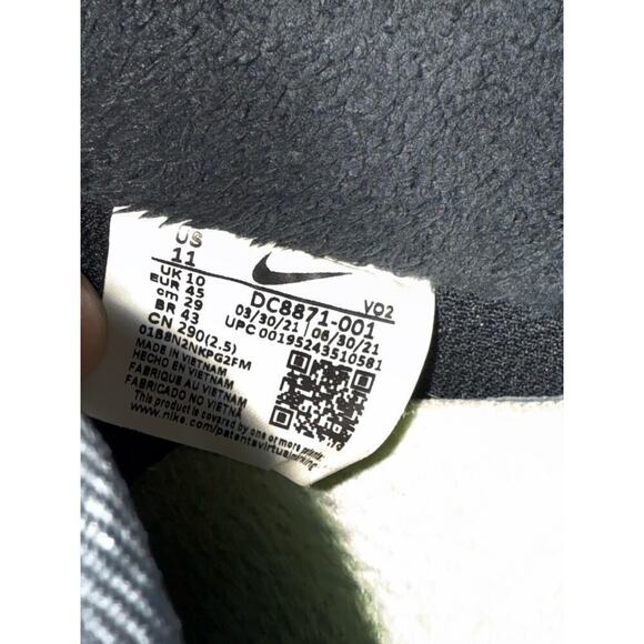 Nike Air Force 1 '07 LV8 NN Men's Sz M 11 Black/White “Toasty DC8871-001 - Picture 8 of 11